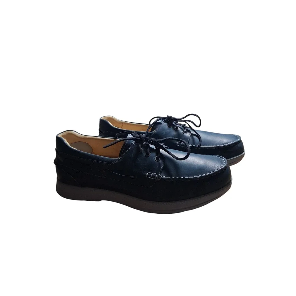 Samuel Hubbard Mens 13 New Endeavor Classic Preppy Coastal‎ Nautical Boat Shoes